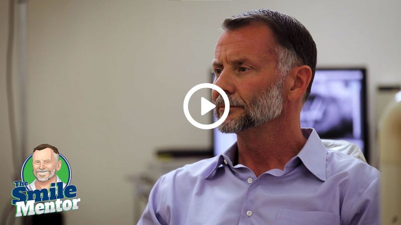 dr. salama desribes to matt griffin that any dentist can do this. v1